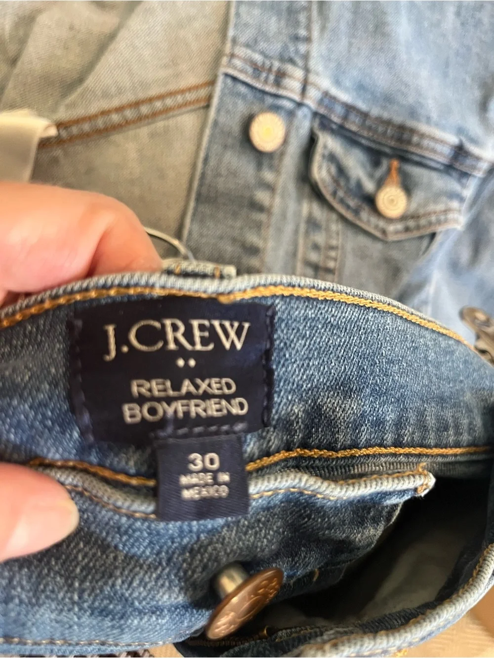 J. Crew Straight-Leg Men's Jeans in Medium Blue Wash